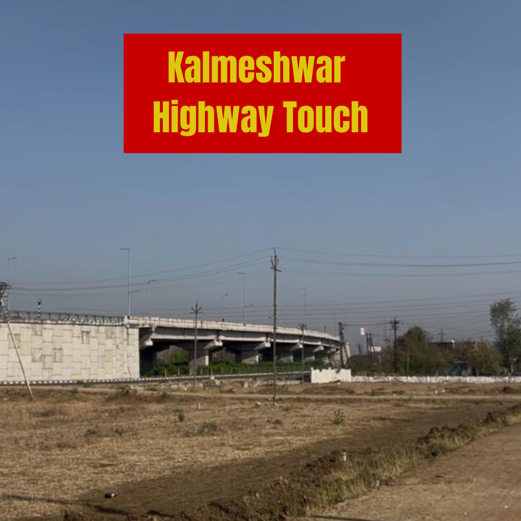 Kalmeshwar highway touch layout in Nagpur with NATP sanction showing road connectivity and residential development